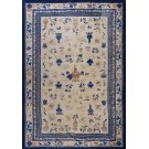 19th Century W. Chinese Ningxia Carpet